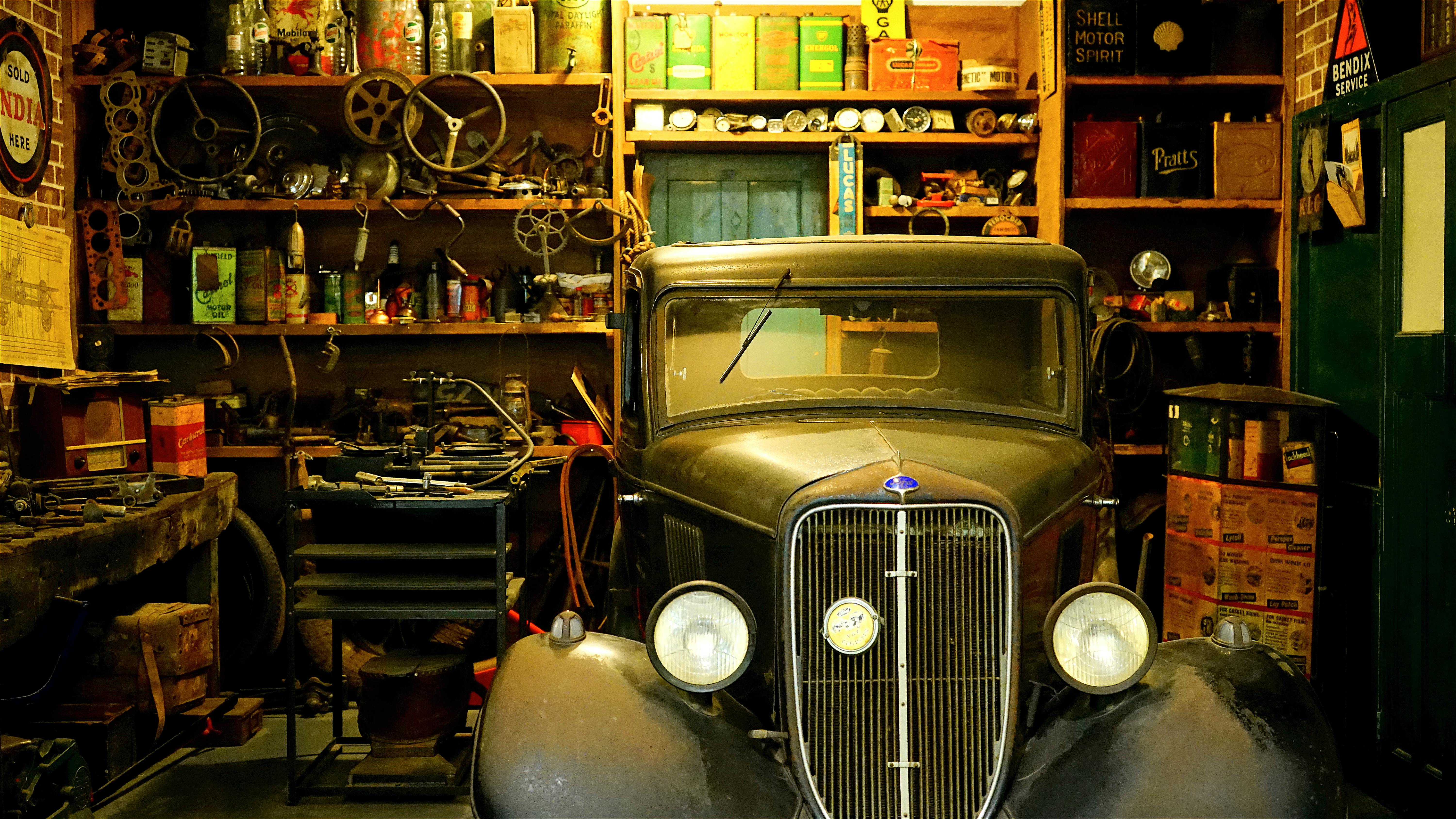 Réparation de voiture collector